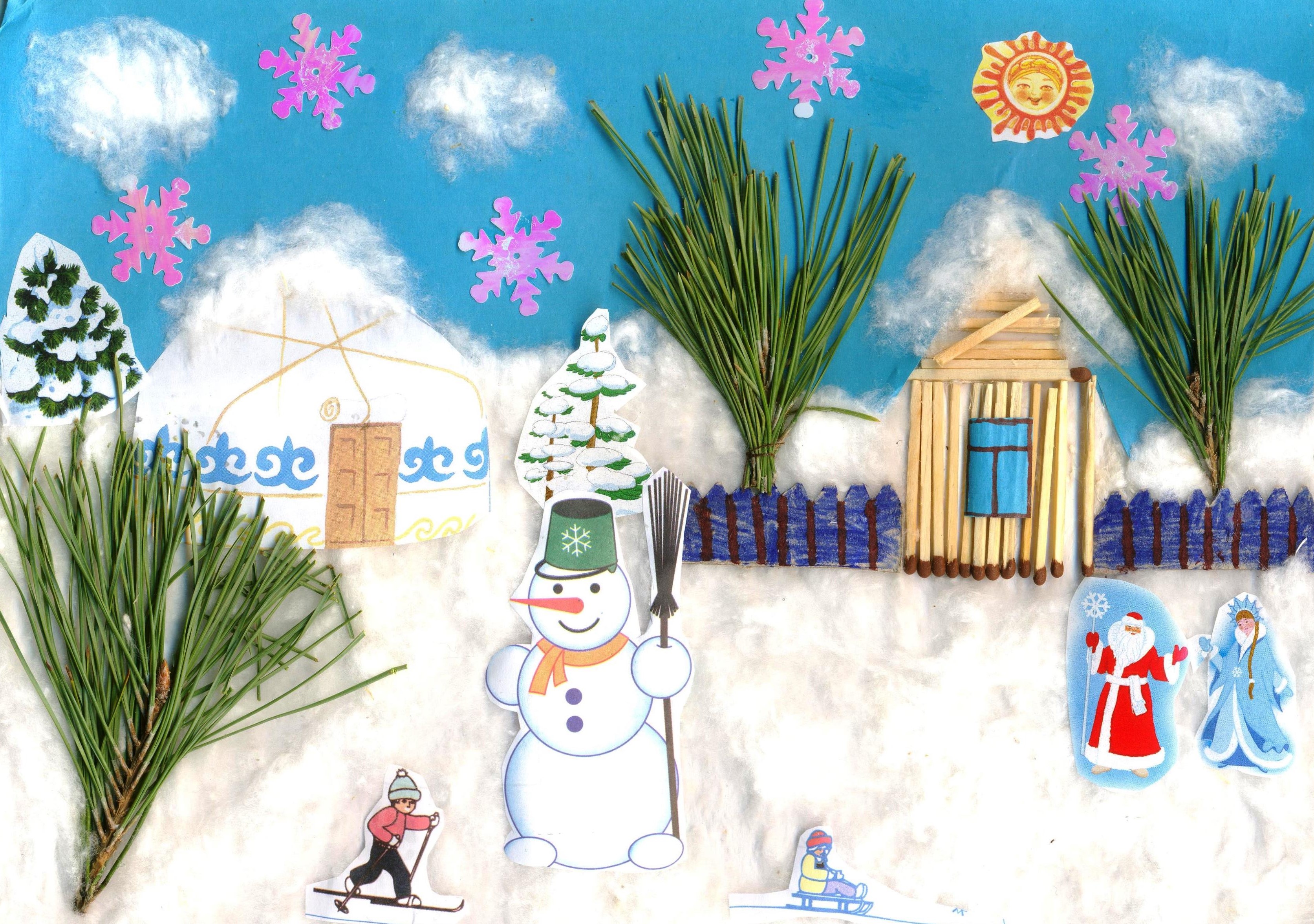 «Қыс көрінісі» сурет байқауы